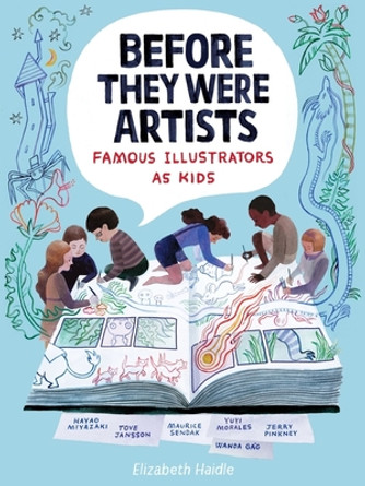 Before They Were Artists: Famous Illustrators as Kids (HC) (2021)