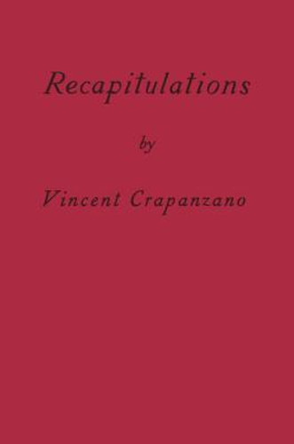 Recapitulations: A Memoir (PB) (2017)