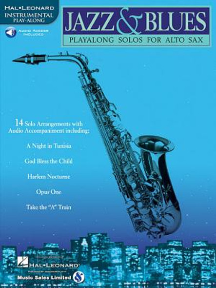 Jazz & Blues: Play-Along Solos for Alto Sax [With] (PB) (1999)