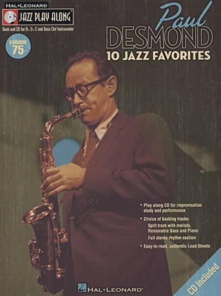 Paul Desmond: 10 Jazz Favorites [With CD] #75 (PB) (2008)