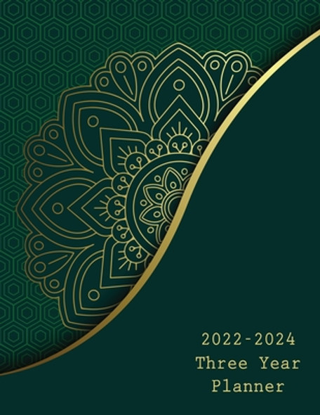 2022-2024 Three Year Planner: 36 Months Calendar Calendar with Holidays 3 Years Daily Planner Appointment Calendar 3 Years Agenda (PB) (2022)