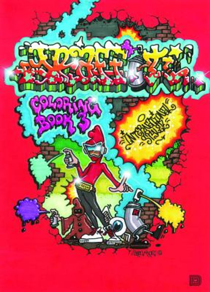 Graffiti Coloring, Book 3: International Styles #03 (PB) (2012)