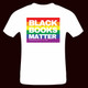 Black Books Matter PRIDE T-Shirt  (Wht)
