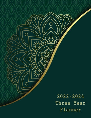 2022-2024 Three Year Planner: 36 Months Calendar Calendar