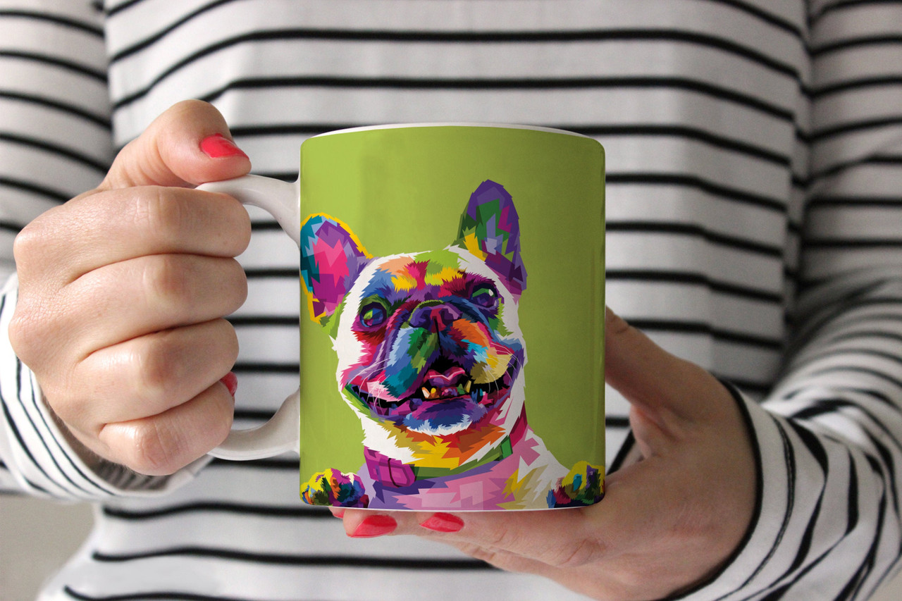 french bulldog coffee mug