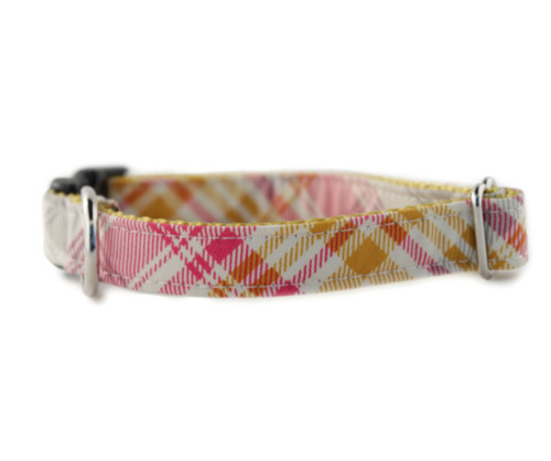 Jasper Plaid Dog Collar