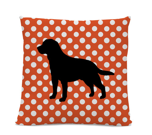 Polka Dot Lab Pillow