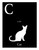 C is for Cat Alphabet Art Print