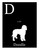 D is for Doodle Alphabet Art Print