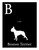 B is for Boston Terrier Alphabet Art Print