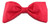 Dog Bow Tie Accessory in Red