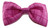 Dog Bow Tie Accessory in Pink Plaid