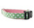 Lime Dot Dog Collar