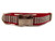Crimson Bling Dog Collar