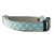 Ice Blue Dot Bow Tie Dog Collar