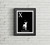 X is for Xoloitzcuintli Alphabet Art Print