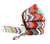 Rainbow Chevron Dog Leash