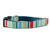 Holiday Stripe Bow Tie Dog Collar