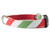 Red and Green Candy Cane Stripe Bow Tie Dog Collar