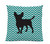 Chevron Chihuahua Pillow