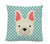 French Bulldog Polka Dot Pillow