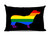 Rainbow Flag Dachshund Lumbar Pillow