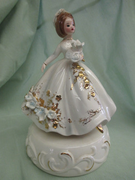 The Wedding March music box...