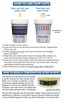 Identify Diagnostics Made In USA 6 Panel Drug Test Cup with BUP no THC - HOW TO USE DIRECTIONS