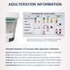 Identify Health 16 Panel Fentanyl Drug Test Cup with 6 Adulterations - ADULTERATIONS COLOR CARD