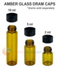 Caps for Glass Dram Vials Information - Caps Only - Identify Diagnostics