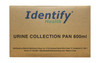 Identify Health Stool Urine Specimen Collection Pan IDH-SP-1-CS - BULK CASE BOX OF 100
