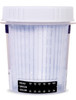 12 Panel Drug Test Cup with a CLIA WAIVED Fentanyl Panel - DrugTect - BACK OF CUP TEMPERATURE STRIP
