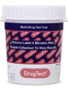 12 Panel Drug Test Cup with a CLIA WAIVED Fentanyl Panel - DrugTect - LABEL ON WITH LID