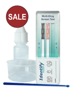 Identify Health Harm Reduction Fentanyl Xylazine Drug Test Dip Card - SALE