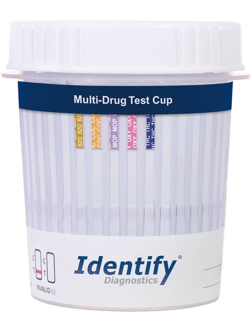 Identify Diagnostics 5 Panel Drug Test Cup - CLIA Waived - OTC Cleared