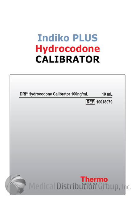 DRI Hydrocodone Calibrator Indiko Plus 100ng/mL 10018079 | Medical Distribution Group