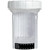 Flat Face 18 Panel Drug Test Cup with CLIA WAIVED Fentanyl Tramadol 6-MAM Panels - DrugTect - BACK SIDE TEMPERATURE STRIP