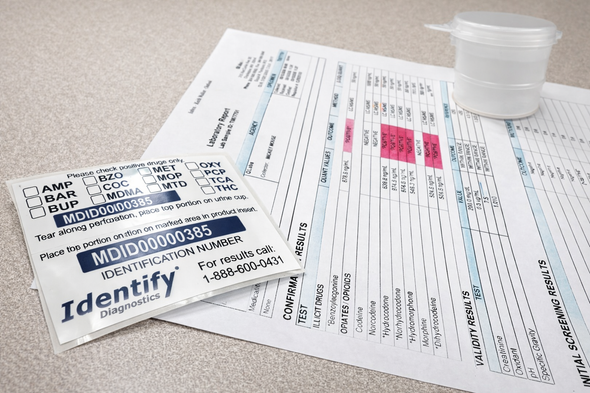 Confirmation report with the MDID sticker. 