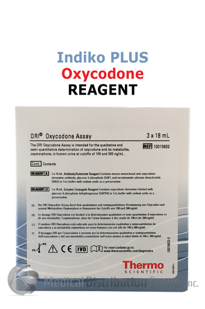 DRI Oxycodone Reagent Indiko Plus 10015632 | Medical Distribution Group