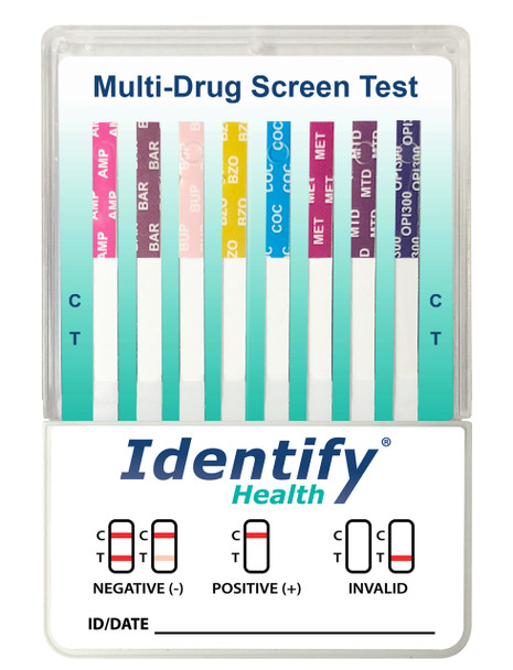 Identify Health 10 Panel Drug Test Cup - CLIA Waived - OTC Cleared
