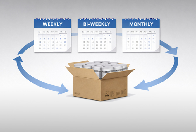Drug Test Auto-Ship Information