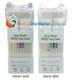 Healgen 7 Panel Oral Saliva Drug Test with ALCOHOL - FRONT and BACK side