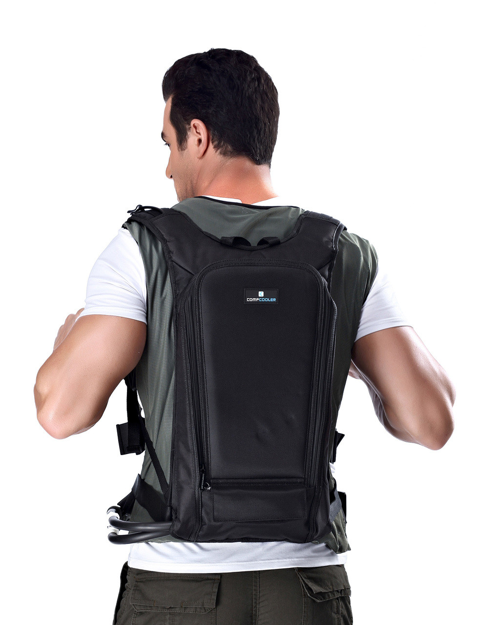 Personal Microclimate Body Cooling Vest with backpack Fixed Water Bladder