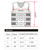 Circulating Cold Water cooling vest Sizing