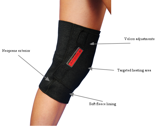 Plug-in Infrared Heat Therapy Knee Wrap