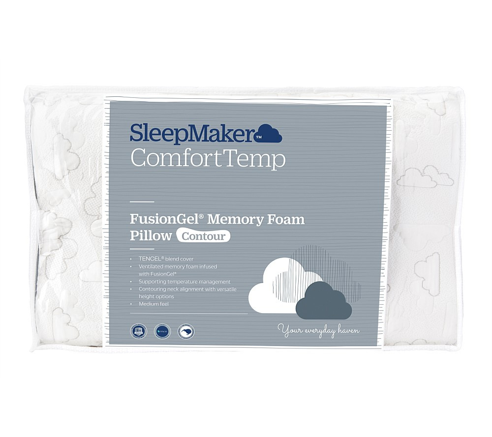 SleepMaker FusionGel Pillow Contour Extreme Appliances