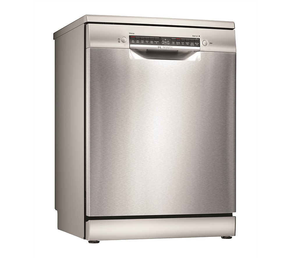 Stainless Steel Bosch Silence Plus 46 Freestanding Dishwasher