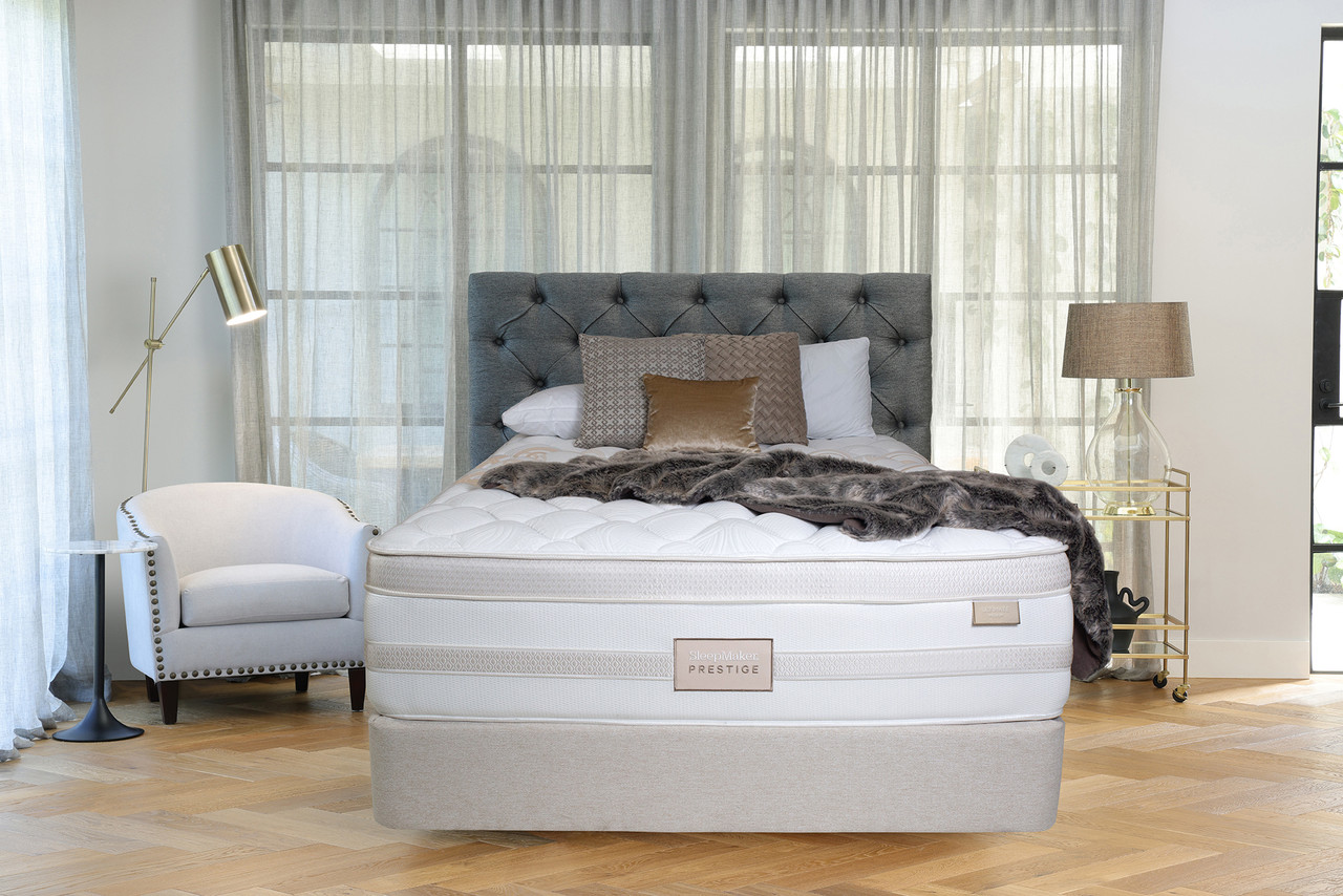 Sleepmaker Prestige Ultimate Bed Super King Medium K02831GM K02833GP ...