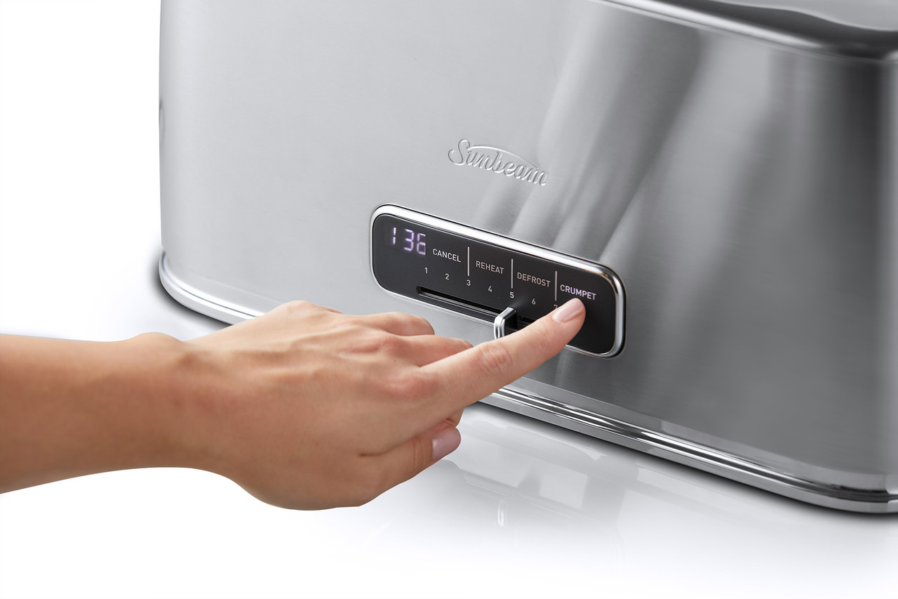 Arise Collection Inline 4 Slice Toaster  TAM5003SS in Silver
