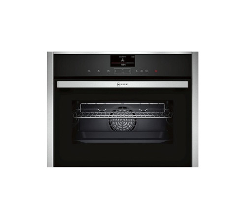 Neff Built-in Compact Oven with Steam Function 60 x 45 cm Stainless Steel